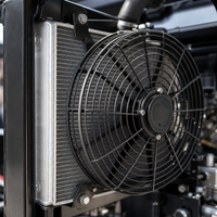 Groupe électrogène diesel étanche 125 kVA pour alimentation de secours d'urgence Baudouin Triphasé 380/400V 50Hz