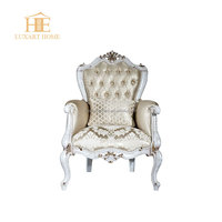 Canapé antique de luxe en bois massif d'acajou sculpté, style royal français, avec revêtement en feuille d'or, couleur rose, pour appartement, villa, ensemble de salon