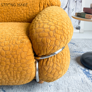 Scandinave <span class=keywords><strong>Vintage</strong></span> milieu du siècle moderne loisirs canapé simple chaise salon meubles de maison fauteuils <span class=keywords><strong>relax</strong></span> - Product Image 6