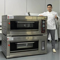 Four à pizza commercial ZBX-11L 1, 2 ou 3 plateaux, électrique ou à gaz, pour boulangerie, vente directe fabricant