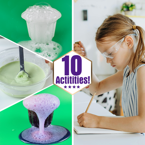 11 <span class=keywords><strong>esperimenti</strong></span> Mind Fizzing Science Kit <span class=keywords><strong>reazioni</strong></span> <span class=keywords><strong>chimiche</strong></span> provette fai da te caratteristiche chimica esperimento Set di giocattoli - Product Image 3