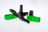 Conector de fibra óptica SC APC rápido para redes FTTH 4G/3G para conectividad de fibra al hogar (FOAC)