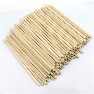 New Products China Factory Round Wooden Sticks Wooden Skewer
