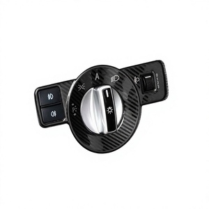Marco decorativo para el panel del interruptor de faros de Mercedes-Benz, para GlA, GlK, Clase E, Clase A, Clase B, Clase C, ML, GL, GLE, GLS - Product Image 2