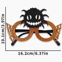 Gafas de Disfraz de Gato Negro Estilo Fantasma para Niños, Regalos de Carnaval, Accesorios de Fiesta con Múltiples Diseños para Halloween