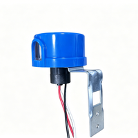 Interrupteur à détecteur de lumière SanJin Dusk Dawn 25A IP44 5-15 Lux, fixation Twist-lock pour éclairage extérieur, rue, jardin, paysage