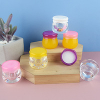 Koreaanse 10G Multi Color Acryl Fruit Jam Fles Gezichtscrème Draagbare Sub-Plastic Cosmetica Crème Lege Pot container