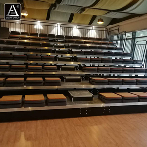 Gradins rétractables pour l'intérieur du sport Stades multi-usages Arènes Télescopique <span class=keywords><strong>Gym</strong></span> Grandstand Seating System Solutions - Product Image 3