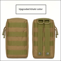 Sac banane MOLLE étanche ODM/OEM en tissu Oxford 600D avec fermeture éclair, pochette utilitaire rectangulaire, support de téléphone, pour usage quotidien en extérieur