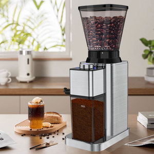 Molinillo de Café Profesional Comercial con Muelas Cónicas de 220v para Espresso, Molienda Uniforme, Bajo Calor, Baja Generación de Polvo Fino, Muelas Duraderas - Product Image 6
