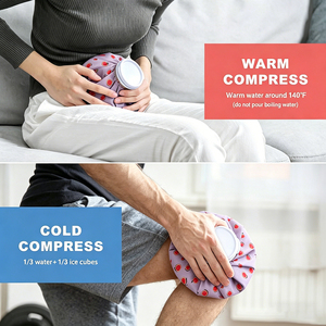 Borsa Medica Riutilizzabile per Acqua Calda e Fredda, Impacco di Ghiaccio per Lesioni Sportive, Borsa Refrigerante - Product Image 5