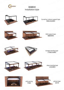 Toldo Retráctil Motorizado Comercial KAKADU con Lona de PVC Impermeable y Marco de Aluminio para Jardín y Balcón, Uso en Exteriores - Product Image 6