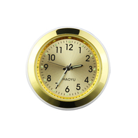 Horloge de jauge automatique lumineuse Mini voiture évent horloge à Quartz étanche avec pince sortie d'air montre horloge pour styliser les accessoires de voiture