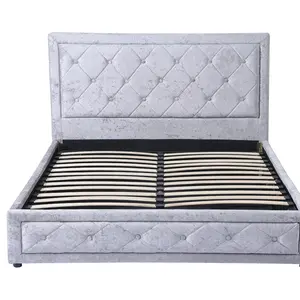 The most popular double bed is a modern platform bed with simple and comfortable design