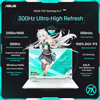 Pour ordinateur portable de jeu TUF A17, Intel Core I9, 16 Go de DDR5, 16 pouces, 2,5K, 300 Hz, RTX5070, double carte graphique, clavier anglais, Windows 11