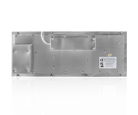 Wasserdichte membran medizinische grade flache tasten tastatur mit trackball
