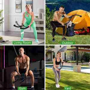 Factory Price Custom Upgrade Ropeless Battle Weighted Portable Workout <b>Ropes</b> for Home Gym Cordless Jump Arm <b>Exerciser</b> - Product Image 5