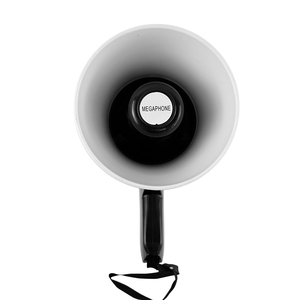 OEM कारखाने उच्च गुणवत्ता हाथ में आउटडोर वायरलेस पोर्टेबल प्लास्टिक <span class=keywords><strong>megaphone</strong></span> 20 वाट एबीएस मेगाफोन के साथ बैटरी - Product Image 4