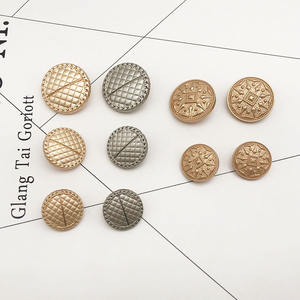 Can Be Logo British Style Fashion Women's <strong>Metal</strong> <strong>Button</strong> - Product Image 3