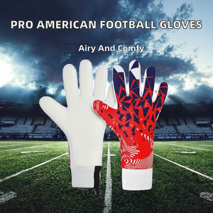 Guantes de Portero de Fútbol Americano de Látex Transpirable Profesional de Alta Calidad para Porteros - Product Image 2