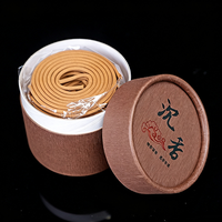 Encens en spirale naturel fait à la main, 2 heures de combustion, encens traditionnel chinois au bois de santal et d'agar, aromathérapie pour la maison
