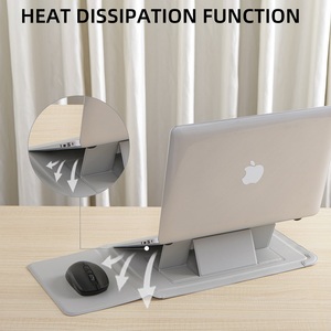 Funda Multifuncional 4 en 1 Magnética Impermeable de Cuero PU Suave para <span class=keywords><strong>Laptop</strong></span> de 13, 14 y 15 Pulgadas con Soporte para MacBook - Product Image 2