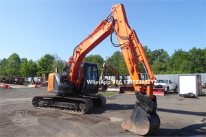13.5 Ton Used Hitachi ZX135US-5B Excavator Crawler Excavator Second-<b>hand</b> Hitachi ZX135US-5BExcavator Cheap Price Digger for Sale - Product Image 2