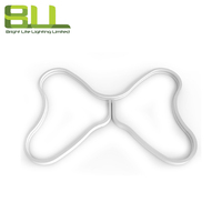 Tira de Luz LED de Neón, 04 x 10, 12V 24V, 5m/rollo, IP67, Tubo de Neón Flexible, Luz LED de Neón para Decoración Navideña de Exteriores