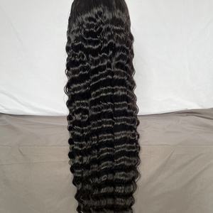 วิกผมคนบราซิลแท้เต็มรูปแบบ HD ลูกไม้ด้านหน้าโปร่งใสเป็นลอนคลื่นหลวมสำหรับผู้หญิงผิวดำ - Product Image 1