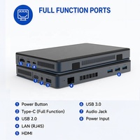 Mini PC con Pantalla Táctil de 7 Pulgadas - Procesador Intel N150/N200/N300, 16GB de RAM DDR5, SSD M.2, WiFi, Bluetooth, Tipo-C con Funciones Completas