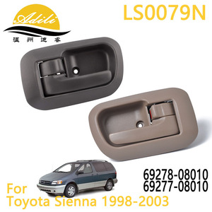 มือจับประตูรถยนต์โตโยต้า LS0079N สีเทาเบจ พลาสติก โลหะ อะไหล่ตกแต่งภายใน - Product Image 5