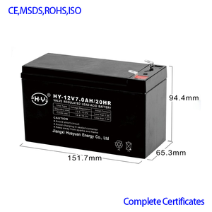 <span class=keywords><strong>Batterie</strong></span> VRLA au plomb scellée à cycle profond de stockage d'énergie <span class=keywords><strong>12V</strong></span> <span class=keywords><strong>7AH</strong></span> pour onduleur (UPS) - Product Image 2