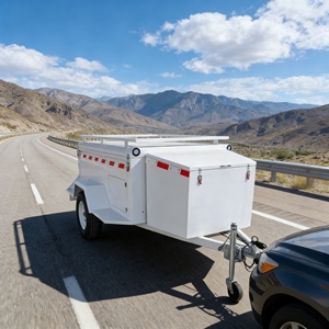 Remorque de voyage tout-terrain haute performance personnalisable, caravane de luxe pour le transport de véhicules, pour des expériences de camping et de loisirs haut de gamme - Product Image 3