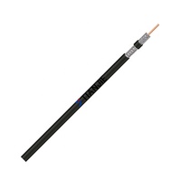 Cable de antena Coaxial de cobre sólido, 75 Ohm, RG59, RG6U, 3C-2V, PVC, negro, blanco o como se requiere