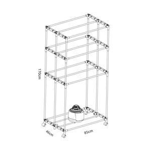 Cintre pour sèche-<span class=keywords><strong>linge</strong></span> personnalisé de 2025 ans Sèche-<span class=keywords><strong>linge</strong></span> <span class=keywords><strong>à</strong></span> 3 niveaux <span class=keywords><strong>Séchoir</strong></span> <span class=keywords><strong>à</strong></span> <span class=keywords><strong>linge</strong></span> pliant - Product Image 3