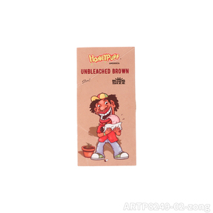 Honeypuff Brand 110mm Natural Unbleached Brown Kingsize Rolling Paper With Filter Tips Smoking Accessories - Product Image 3