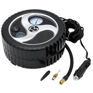 Compresseur d'air portable U-NAI UN-1101 12V à faible bruit avec moniteur de pression des pneus, gonflage rapide, corps en ABS, monocylindre pour voiture - Product Image 1