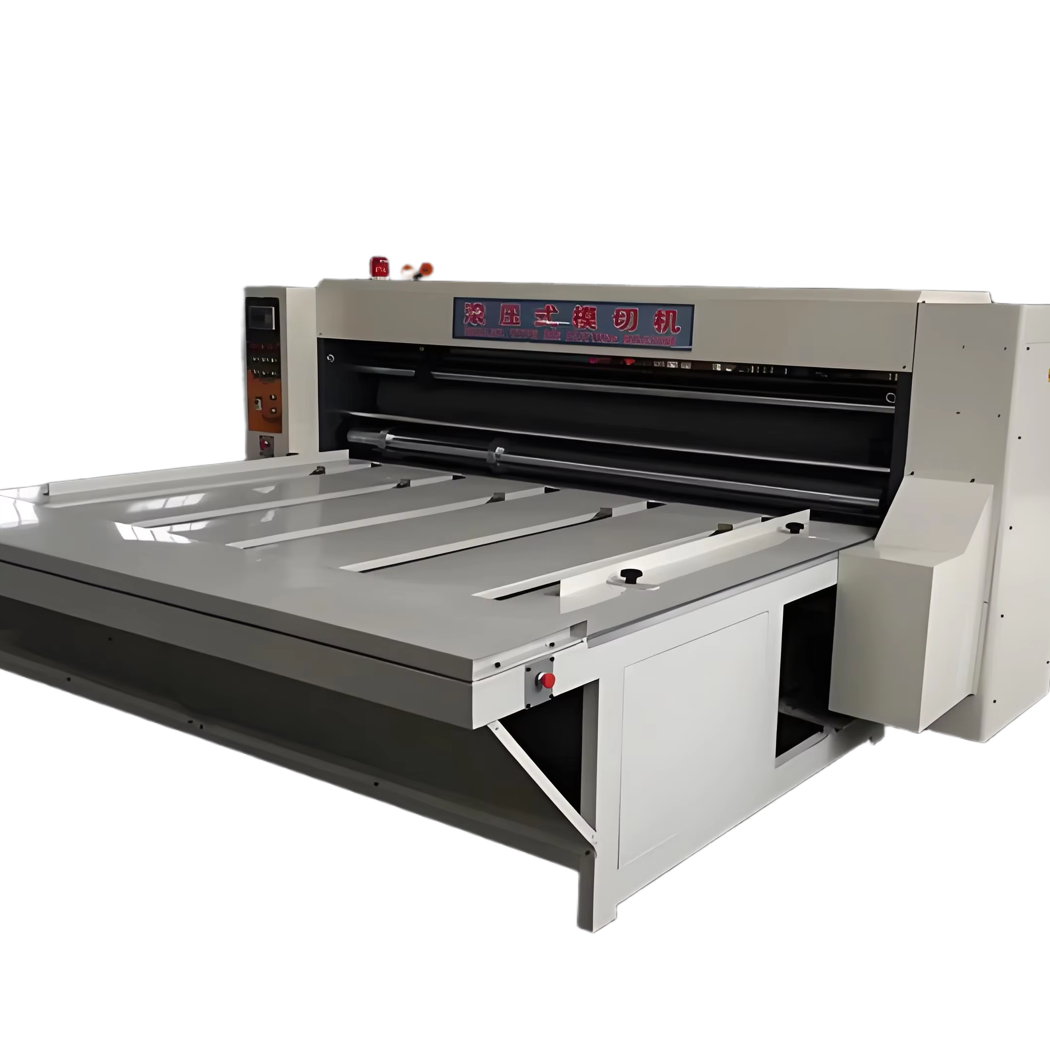 corrugated box die cut machine