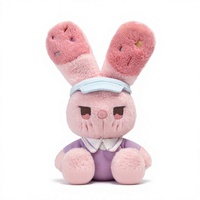 Peluche Zhuoqu Snack Shop en forme de barre chocolatée fraise, jouet en peluche, coussin, cadeau d'anniversaire, polyester, coton PP, unisexe