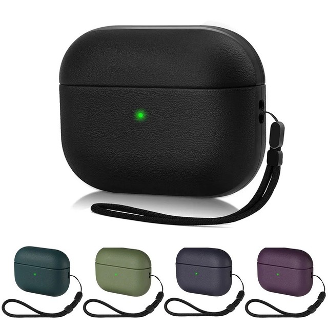 Luxury Designer TPU Imitation Leather Case for Apple for AirPods Pro2 Anti-Fall Earphone Protective Cove for Airpods Pro 3