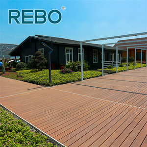 พื้นระเบียงไม้ไผ่สำหรับภายนอกอาคาร <span class=keywords><strong>REBO</strong></span> ดีไซน์ทันสมัย ผิวเรียบลื่น กันลื่น ทนไฟ เป็นมิตรกับสิ่งแวดล้อม ติดตั้งง่ายแบบคลิ๊กล็อค กันน้ำ - Product Image 5