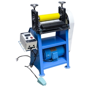 Mechanical Electrical Speed Control Leather Machinery PU Leather <b>Puller</b> Brush Glue Machine Shoulder Belt Drum Press Laminating - Product Image 2