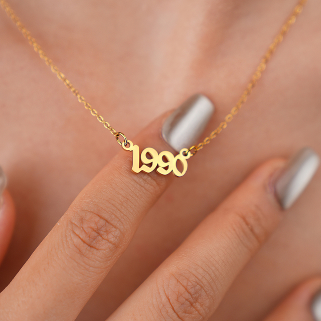 Fashion Pendant Necklaces Digital Models Support Customization Stainless Steel Pendant Necklace