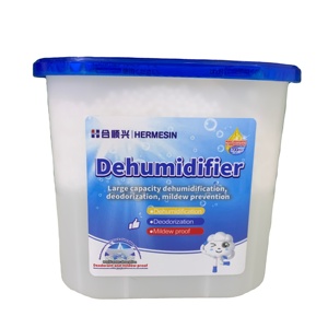 Oem/ODM tùy chỉnh 700ml dùng một lần Máy hút ẩm độ ẩm hấp thụ hộp đa mục đích hộ gia đình hóa chất cho giặt - Product Image 1