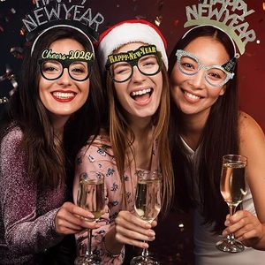 39 miếng New Years Eve Nguồn cung cấp bên 2026 chúc mừng năm mới Headband Tiara cho Đảng trang trí - Product Image 4