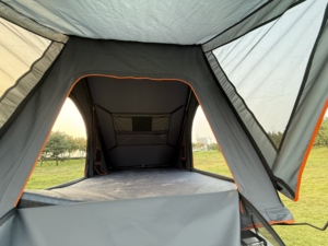 <span class=keywords><strong>Prix</strong></span> usine tente de toit légère en aluminium <span class=keywords><strong>Camping</strong></span> tente de toit de voiture <span class=keywords><strong>4</strong></span> <span class=keywords><strong>personnes</strong></span> Hard Shell tente de toit pour voiture - Product Image 4