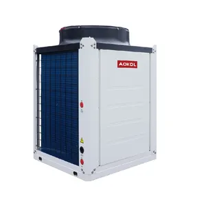 R410A 40kW air source heat pump , commercial Air to water inverter EVI heat pump, OEM Module heat pump witi WIFI controller