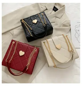 중국 제조 체인 메신저 작은 사각형 가방 모든 일치 핸드백 여자
