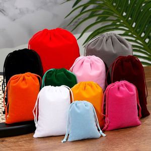 Sac à cordon en coton personnalisable avec logo, pochette cadeau en tissu mousseline de qualité supérieure pour bijoux, cadeaux de fête, chaussures, emballage - Product Image 3