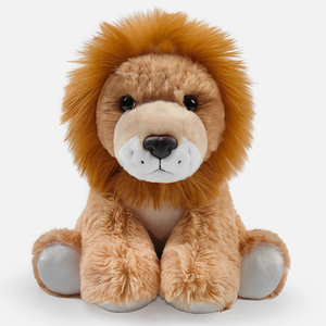 جودة جيدة جديد أسد رقيق ناعم محشو عناصر العروض التجارية أسد بني تطريز فائق النعومة ملحق قطن PP - Product Image 5